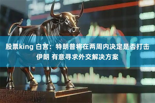 股票king 白宫：特朗普将在两周内决定是否打击伊朗 有意寻求外交解决方案